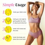 Buy LetsShave Evior Bikini Razor 3 Pcs - Purplle