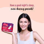 Buy Sirona Max Overnight Sanitary Pads, 100% Rash Free | 8 Thick XXXL+ Pad for Women | Upto 0% Leaks | Suitable for Heavy Flow | GOTS Certified Organic Cotton Sanitary Pad - Purplle