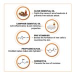 Buy Keya Seth Aromatherapy Oxy De Tan Clay Foaming Facewash with Clove & Camphor oil Removes Tan Face Wash 100 ml - Purplle