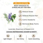 Buy Keya Seth Aromatherapy Energizing Body Massage Oil for Men, Reduce Stress, Relieves Muscle Pain, Calms Headaches & Removes Body Toxins 200ml - Purplle