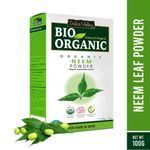 Buy Indus Valley Bio Organic Natural Neem Powder, Chemical Free Hair Cleanser For Healthy Hair (100 g) - Purplle