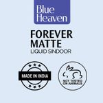 Buy Blue Heaven Forever Matte Sindoor, Red, 8 ml - Purplle