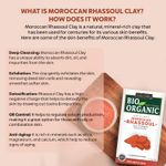 Buy Indus Valley bio organic 100% natural Moroccan Rhassoul clay powder-250 gm - Purplle
