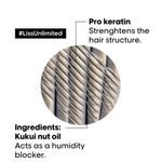 Buy L'Oreal Professionnel Serie Expert Liss Unlimited Shampoo + Liss Unlimited Mask|With Pro-Keratin Complex (250 ml +250 gm) - Purplle