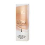 Buy Half N Half Skin Foundation Miracle Touch Moisturizing Whitening, SPF 50 PA++ Colour Correction Smoothing Base, Blush Pearl (45 gm) - Purplle