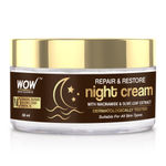 Buy WOW Skin Science Repair & Restore Night Cream | Repairs Skin Damage| Hydrates and Nourishes Skin | Fights Skin Aging | Restores Skin Radiance 50 ml - Purplle