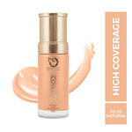Buy Mattlook High Coverage Waterproof Oil Free Matte Foundation SPF 25, Natural (45 gm) - Purplle