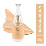 Buy Mattlook High Definition Foundation Clean with Nude Feeling, Sheer Ivory (45 gm) - Purplle