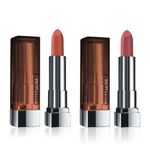 Buy Maybelline New York Color Sensational Creamy Matte Lipstick Touch Of Spice (3.9 gm)+ Nude Nuance (3.9 gm) - Purplle