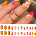 Buy Secret Lives Multi Color Stripes 24 Pcs - Purplle
