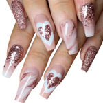 Buy Secret Lives Love Glitter Pink 24 Pcs - Purplle