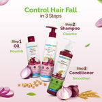 Buy Mamaearth Onion Hair Oil with Onion & Redensyl for Hair Fall Control - 200 ml - Purplle
