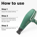Buy IKONIC PROFESSIONAL DYNAMITE HAIR DRYER EMERALD 1 Pc - Purplle