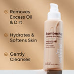 Buy mCaffeine Kombucha Hydrating Face Cleanser |Gently Cleanses for women & men|Hydrates & Softens Skin face wash|Removes excess oil & dirt|100 ml - Purplle
