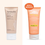Buy mCaffeine Hydra Repair Sunscreen SPF 50 PA++++ with Ceramides & Kombucha Tea| UVA-UVB & Blue Light Protection, Lightweight, No White Cast - 50 ml - Purplle
