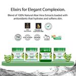Buy Dr.Rashel Aloe Vera Pack Of 4 (Scrub, Gel, Cream, And Face Pack) - (1520ml) - Purplle