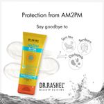Buy Dr.Rashel De-Tan Sunscreen Spf60 For All Skin Types (100ml) - Purplle