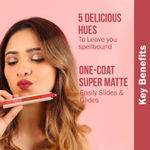 Buy NY Bae 5IN1 Lipstick | Lip Crayon | 4IN1 Lipstick | Liquid Lipstick | Matte Finish | Lip & Cheek Tint | Travel Friendly | Nude & Brown Shades | Combo Lip Kit - Purplle