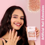 Buy NY Bae Glam Kit | 24 Nail Extensions Set | False Eyelashes | Comfort Wear | Easy Application | Party Ready Combo - Purplle