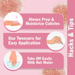 Buy NY Bae Glam Kit | 24 Nail Extensions Set | False Eyelashes | Comfort Wear | Easy Application | Party Ready Combo - Purplle
