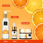 Buy Good Vibes Radiant Glow Vitamin C CSMCombo (Set of 3) (Facewash + Serum + Moisturizer) - Purplle