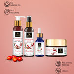 Buy Good Vibes Rosehip Range Combo Kit (Face Wash + Toner+ Face Serum + Face Cream) (Free Pouch) Combo of 5 - Purplle