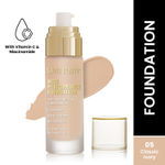 Buy Swiss Beauty High Performance Foundation | Water-Resistant | Medium to Buildable Coverage | Lightweight | Easy to Blend | With Vitamin C & Niacinamide|5 Classic-Ivory 55 gm - Purplle