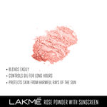 Buy Lakme Rose Face Powder With Sunscreen - Warm Pink (40 g) - Purplle