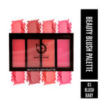 Buy Matt look Beauty Blush Palette, Face Makeup,Blossom 03 (20gm) - Purplle