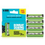 Buy Bombay Shaving Company Sensi Smart 3 Cartridge (Pack of 4) 200 gm - Purplle