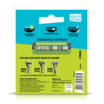 Buy Bombay Shaving Company Sensi Smart 3 Cartridge (Pack of 4) 200 gm - Purplle