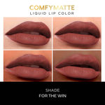 Buy Faces Canada Comfy Matte Mini Lip Color | Comfortable 10 Hours Longstay | Matte Finish | With Natural Oils | For The Win 08 (1.2 ml) - Exclusively Only On Purplle - Purplle