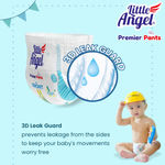 Buy Little Angel Premier Pants Baby Diapers, Small (S) Size, 144 Count, Combo Pack of 4, 36 Count/pack with Wetness Indicator, 5-8 Kg - Purplle