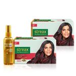 Buy Streax Ultralights Soft Red Pack of 2 + Streax Walnut serum 200 ML - Purplle