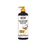 Buy WOW Skin Science Coconut Milk & Lactic Acid Body Lotion for Deep Hydration - Normal To Dry Skin - 400 ml - Purplle