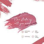 Buy Juicy Chemistry Lipstick - Iris LS08 (3.5 gm), Creamy Matte Finish - Purplle