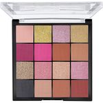 Buy MARS Mesmereyes Highly Pigmented 16 Color Eyeshadow Palette - 1 | 20.8g - Purplle