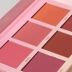 Buy Imagic Professional Cosmetics Touch Blush Palette 6 Color (42.8 g) - Purplle