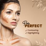 Buy MARS 24 Shade Agory Cream Contour Palette with Brush | Easy to Blend Contour Kit for Women (70 gm) (Shade-01) - Purplle