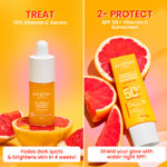 Buy Dot & Key Bestselling Vitamin C+E Glow Essential Duo - 70 gms | Face serum SPF 50 Sunscreen - Purplle