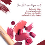 Buy Juicy Chemistry Lipstick PEONY LS05 3.5 gm - Purplle