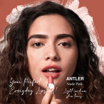 Buy Juicy Chemistry Lipstick, Soft Matte Finish, Intensely pigmented & long-lasting, Enriched with Rosehip & Green Tea - Certified Organic (3.5 gm) Antler LS14 - Purplle