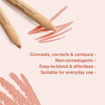 Buy Color Chemistry Cream Concealer, Matte Finish, Lightweight, Buildable Coverage - Certified Organic (1.41 g) Prairie CO05 - Purplle