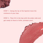 Buy Juicy Chemistry Lipstick, Soft Matte Finish, Intensely pigmented & long-lasting, Enriched with Rosehip & Green Tea - Certified Organic (3.5 gm) Daylily LS10 - Purplle