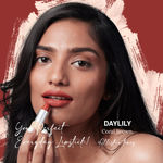 Buy Juicy Chemistry Lipstick, Soft Matte Finish, Intensely pigmented & long-lasting, Enriched with Rosehip & Green Tea - Certified Organic (3.5 gm) Daylily LS10 - Purplle