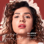 Buy Juicy Chemistry Lipstick, Soft Matte Finish, Intensely pigmented & long-lasting, Enriched with Rosehip & Green Tea - (3.5 gm) Allspice LS09 - Purplle