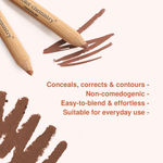 Buy Juicy Chemistry Cream Concealer, Matte Finish, Lightweight, Buildable Coverage - Certified Organic (1.41 gm) Tundra CO07 - Purplle