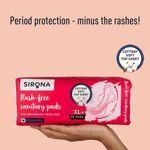 Buy Sirona Cottony Soft Rash Free Sanitary Pads for Women - Pack of 30 (XL+ Size) | Highly Absorbency - Purplle