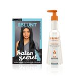 Buy BBLUNT Salon Secret High Shine Creme Hair Colour Natural Black 1 (100 gm) With Shine Tonic (8 ml) + BBLUNT Colour Protect Conditioner- 250 g - Purplle