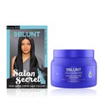 Buy BBLUNT Salon Secret High Shine Creme Hair Colour Natural Black 1 (100 gm) With Shine Tonic (8 ml) + Intense Moisture Hair Mask with Jojoba Oil & Vitamin E for Nourished & Shiny Hair - 250 g - Purplle
